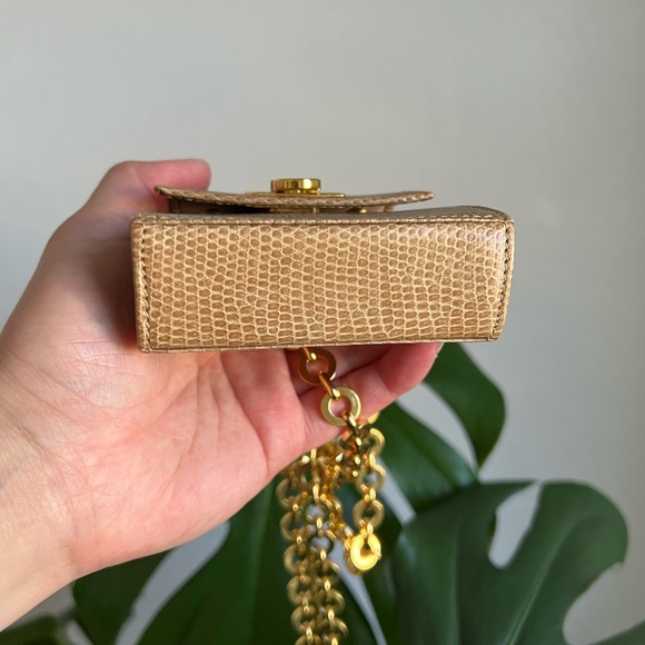 Vintage authentic Ferragamo belt/ micro crossbody bag - Picture 4 of 6